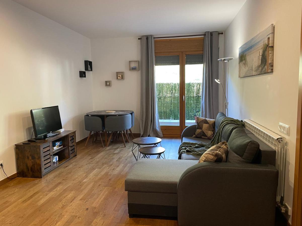 Precioso Calido Apartamento En Sort Con Terraza Apartment Exterior foto
